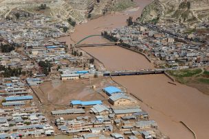 Irán ordena la evacuación de seis ciudades amenazadas por inundaciones