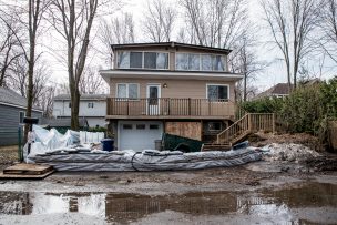 Las inundaciones ganan terreno en el este de Canadá