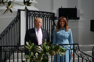 Melania Trump reveló que su hijo menor estuvo contagiado con Covid-19