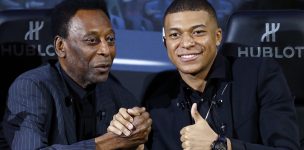 Pelé fue internado tras participar en un evento publicitario con Mbappé