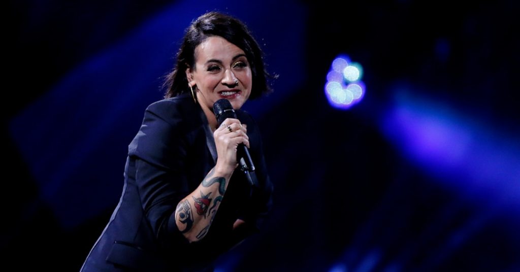 Regresó a la TV: Jani Dueñas se rió de sí misma en quinta temporada de “La Divina Comida”
