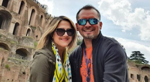 Michelle Adam y su pololo revelan románticas fotos en sus vacaciones por Roma