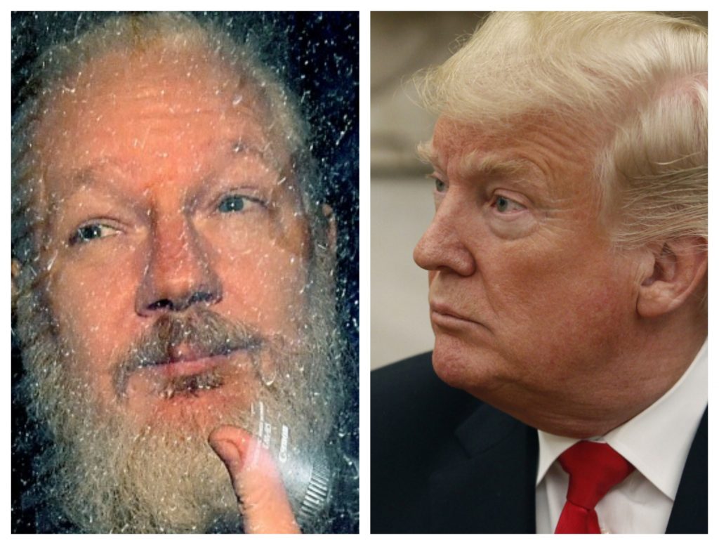 VIDEO | Trump sobre arresto de Julian Assange: “No sé nada de WikiLeaks”