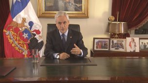 Presidente Piñera anuncia 