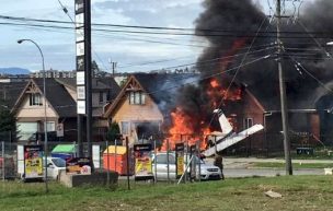 Intendente de Los Lagos confirma la muerte de 6 personas tras caída de avioneta en Puerto Montt