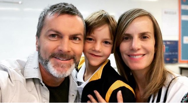 ¡Igualitos! Cristián Sánchez sorprende con tierna fotografía junto a su hijo Facundo