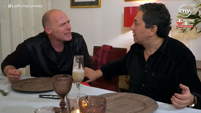 AUDIO | Claudio Reyes no se olvida de la pelea con Bastián Bodenhöfer en la Divina Comida: “Le habría aforrado, cursi de mierda” 
