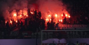 [VIDEO] Hinchas del Ajax no dejaron dormir a los jugadores de la Juventus