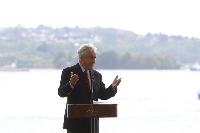 Presidente Piñera visita región de Los Lagos