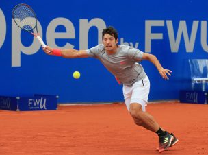 Garín quedó eliminado en el ATP de Ginebra en su regreso al circuito