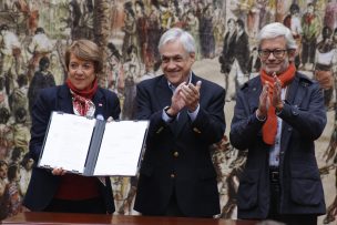 Presidente Piñera firma Proyecto de Ley de Patrimonio Cultural