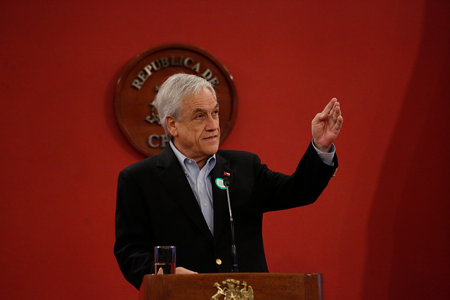 Presidente Piñera por últimos hechos de violencia: “Llegó el momento de aprobar la ley antiterrorista”
