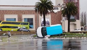 Mujer murió tras el paso de tromba marina en Talcahuano