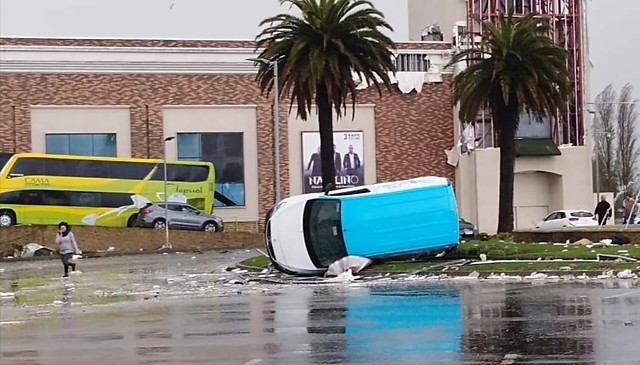 Mujer murió tras el paso de tromba marina en Talcahuano