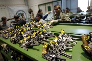 Más de mil armas de fuego son sacadas de circulación en región de O’Higgins