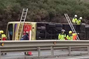 Volcamiento en la Araucanía deja al menos 6 muertos y más de 40 heridos