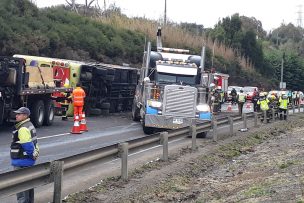 Conductor de bus accidentado en Ercilla será formalizado el martes