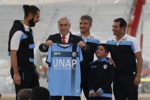 Presidente Piñera visitó obras de Estadio Tierra de Campeones de Iquique