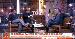 Canal 13 desmiente haber bajado capítulo donde Comparini y Silva desclasifican su salida de “Sigamos de largo”