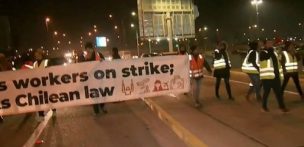 Nueva manifestación de trabajadores en el Aeropuerto