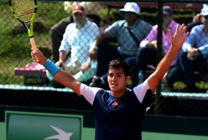 Cristian Garin ganó su 1° partido en un Grand Slam e hizo historia