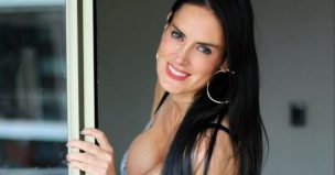 No dejó nada a la imaginación: Adriana Barrientos dejó la grande con