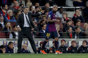 Valverde elogió a Vidal, pero no quiso adelantar si será titular ante Liverpool