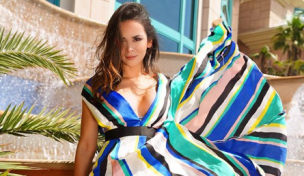 Jhendelyn Núñez retoma su rutina de ejercicios con llamativa ropa deportiva