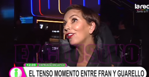 Fran Gracía-Huidobro rompe el silencio tras el incómodo momento con Guarello