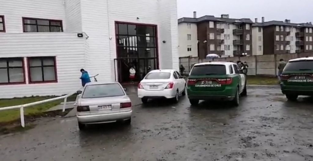 [VIDEO] El registro de la balacera en el interior del colegio de Puerto Montt