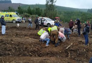 [VIDEO] Carabinero se mete en la ruta y sufre dura caída en la carrera de prueba del Mundial de Rally en Concepción