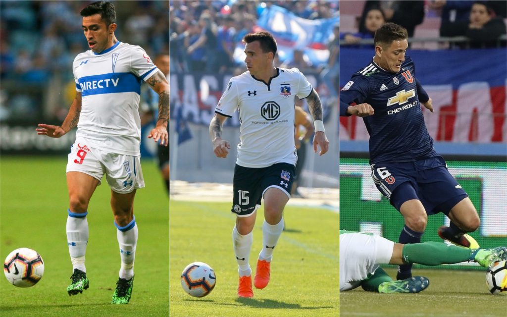 Estos son los rivales de Colo Colo, la UC y la U en la fecha 14 del fútbol chileno