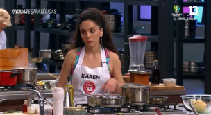 Karen vivió una nueva pesadilla en MasterChef y se negó a cocinar en el programa