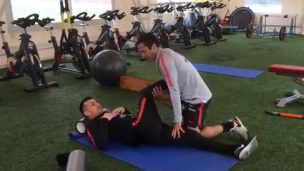 Gary Medel se sumó a los entrenamientos de la Roja con miras a la Copa América de Brasil