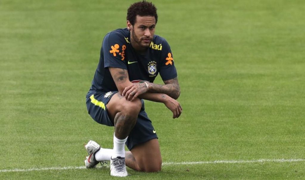 Neymar sale lesionado del entrenamiento de Brasil y es preocupación para la Copa América