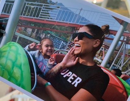 “Me parezco a Michelle Obama”: El inusual parecido que encontró Camila Recabarren en foto con su hija