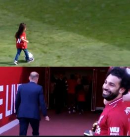 [VIDEO] De tal palo tal astilla: Hija de Mohamed Salah se luce anotando un gol igual que su padre en Liverpool