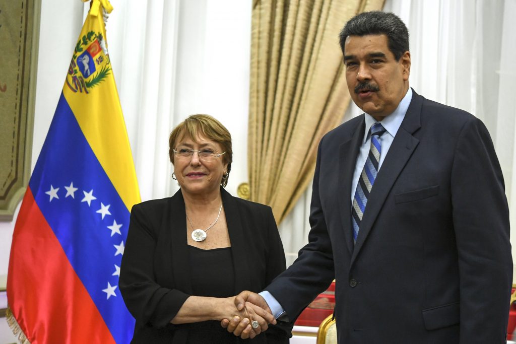 Bachelet pide liberar opositores y califica de “grave” situación humanitaria de Venezuela