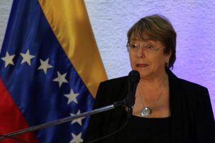 ONG venezolana critica a Bachelet: 