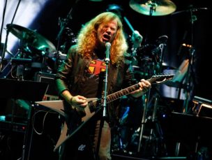 Dave Mustaine de Megadeth tiene cáncer de garganta