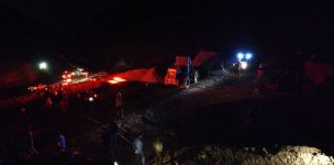 Tres mineros atrapados tras colapso de mina San José de Tocopilla