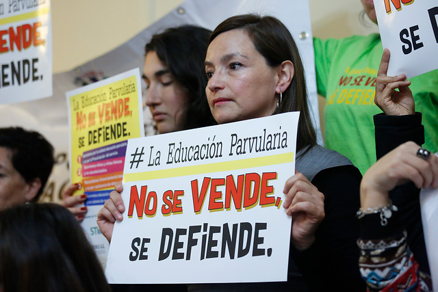 Trabajadores de Educación Parvularia hoy realizan paro nacional 