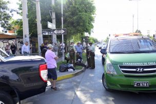 Motociclista muere en colisión con automóvil en Alameda con Las Rejas