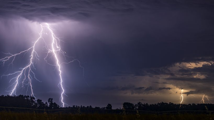 Alerta temprana preventiva por tormentas eléctricas en la región del Maule