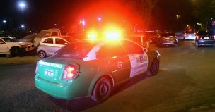 Carabineros detuvo en Recoleta a tres sujetos acusados de un “portonazo”