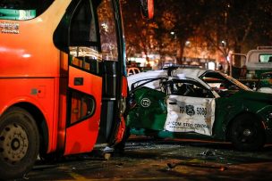 Falleció carabinero que quedó grave tras choque de patrulla con un bus