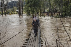 Intendente: Cuatro mil personas permanecen aisladas en Alto Bío Bío tras paso de fuertes lluvias