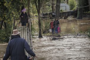 Región del Biobío mantiene alertas esperando declive del sistema frontal