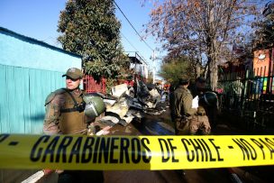 Dos adultos y un menor de edad murieron este domingo en un incendio en Renca