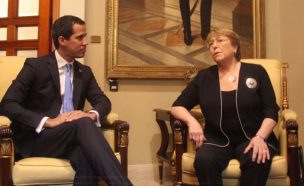 Michelle Bachelet se reunió con Juan Guaidó en Venezuela